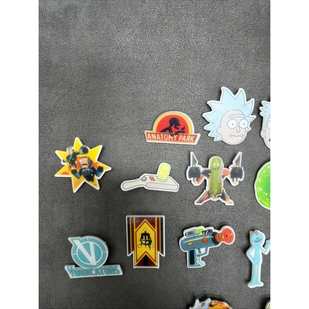Adult Swim Rick and Morty Collector Button Pins Series 1 Lot of 15 - Picture 3 of 8
